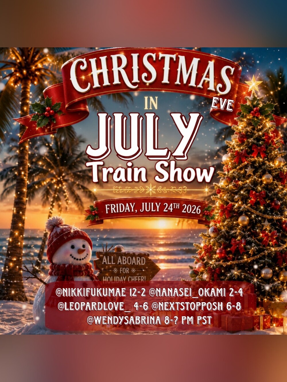 LIKE THIS FLYER & GET NOTIFIED WHEN IM GOING LIVE.
